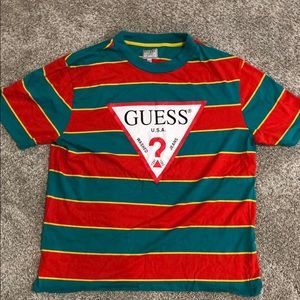 striped guess t shirt